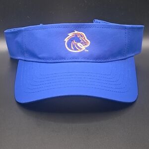 Boise State Blue Visor with Embroidered Bronco Logo